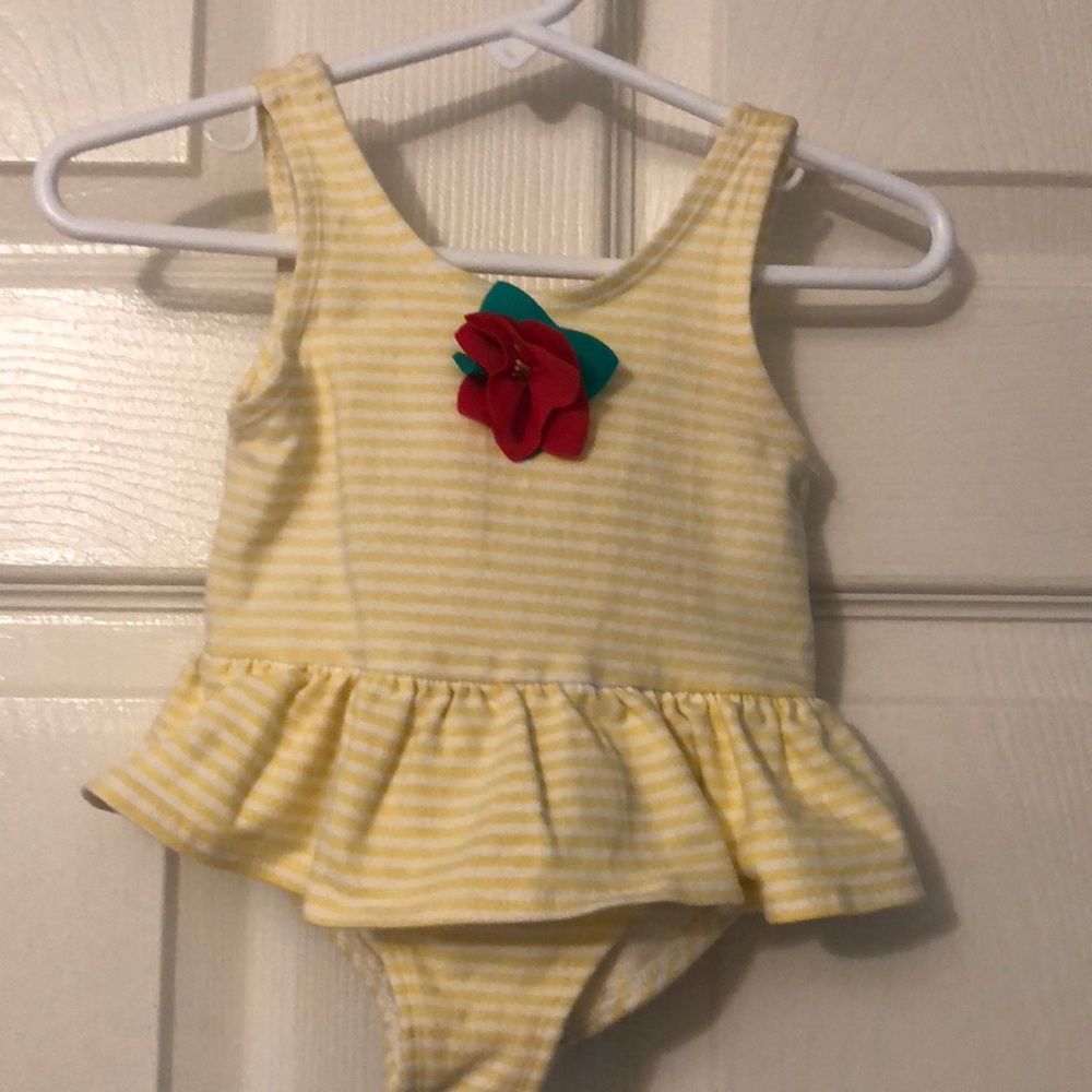 Toddler girls one piece bathing suit